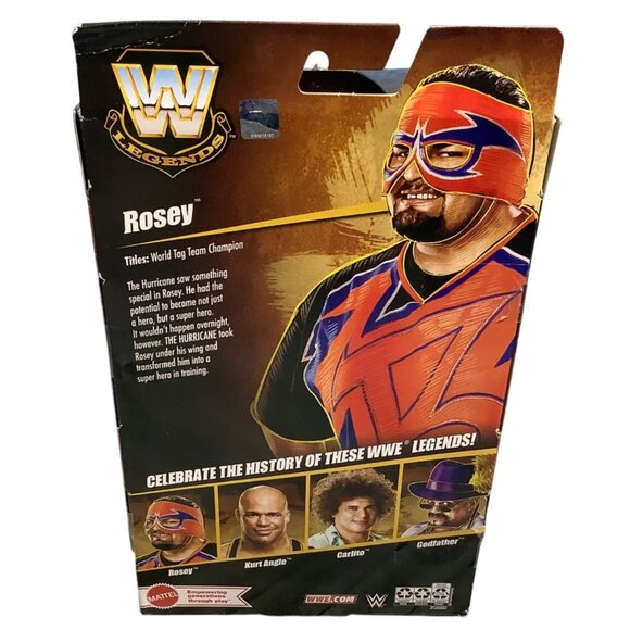 WWE Legends Elite Collection Series 26 Rosey Action Figure Wrestling Toy WWF - Picture 3 of 7